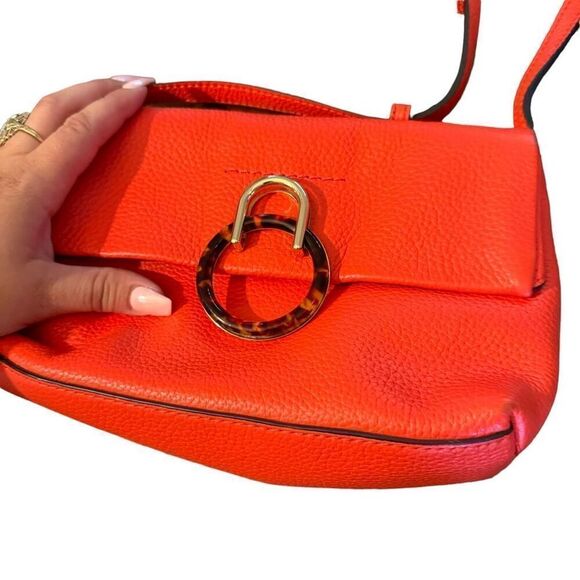 Vince Camuto Plums Leather Crossbody Bag blood orange - Picture 3 of 10